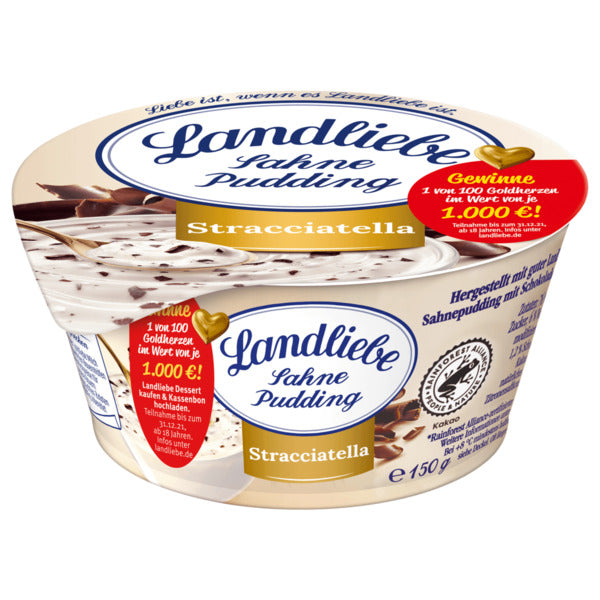 Landliebe Sahnepudding Stracciatella 150g