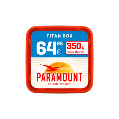 Paramount Volume Tobacco Dose 350g 64,95