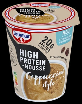 Dr.Oetker High Protein Mousse Cappuccino Style 200g