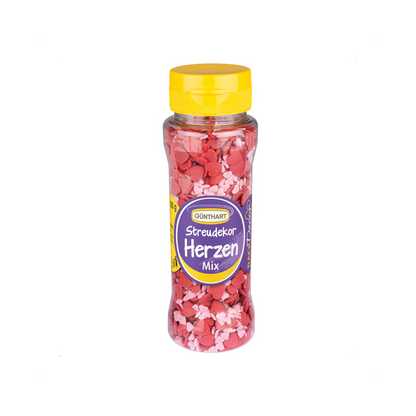 Günthart Bunte Zucker-Herzen 13g
