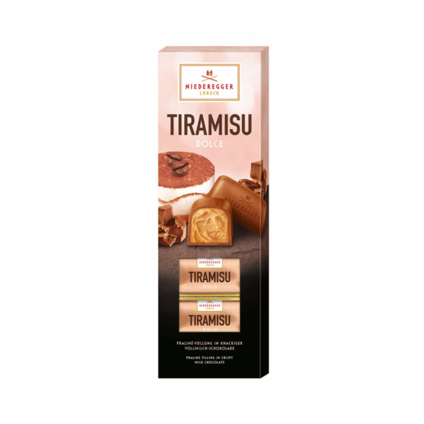 Niederegger Tiramisu in Vollmilch-Schokolade 100g