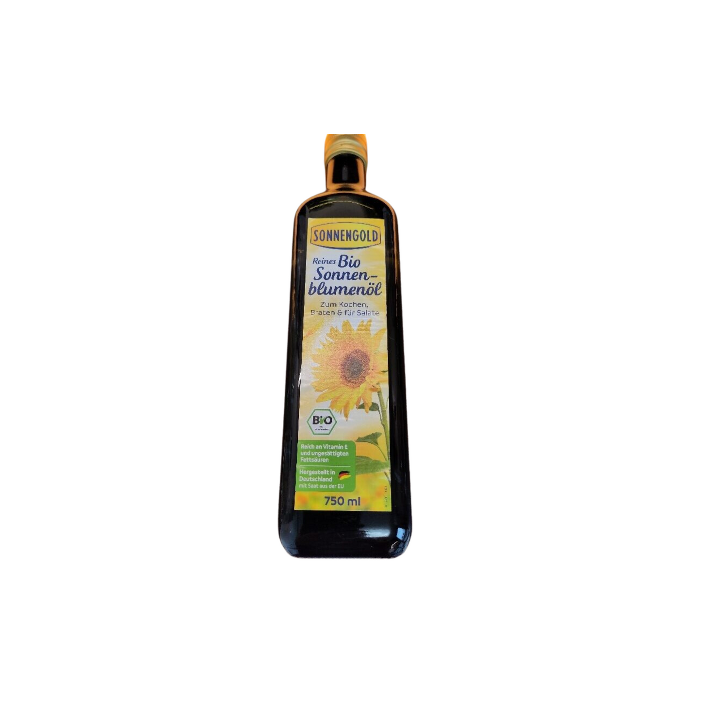 Bio Sonnengold Reines Sonnenblumenöl 750ml
