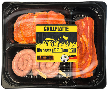 Gutfleish Grillplatte mit Bratwurstschnecken 2xca.880g