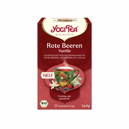 Bio Yogi Tea Rote Beeren Vanille 17ST 34g