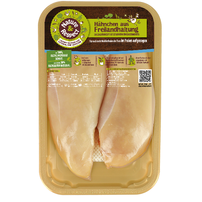 Nature&Respect Freiland Hähnchenbratwurst natur 6x50g