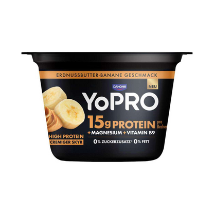 Yopro Cremiger High Protein Skyr Erdnuss Banane 160g
