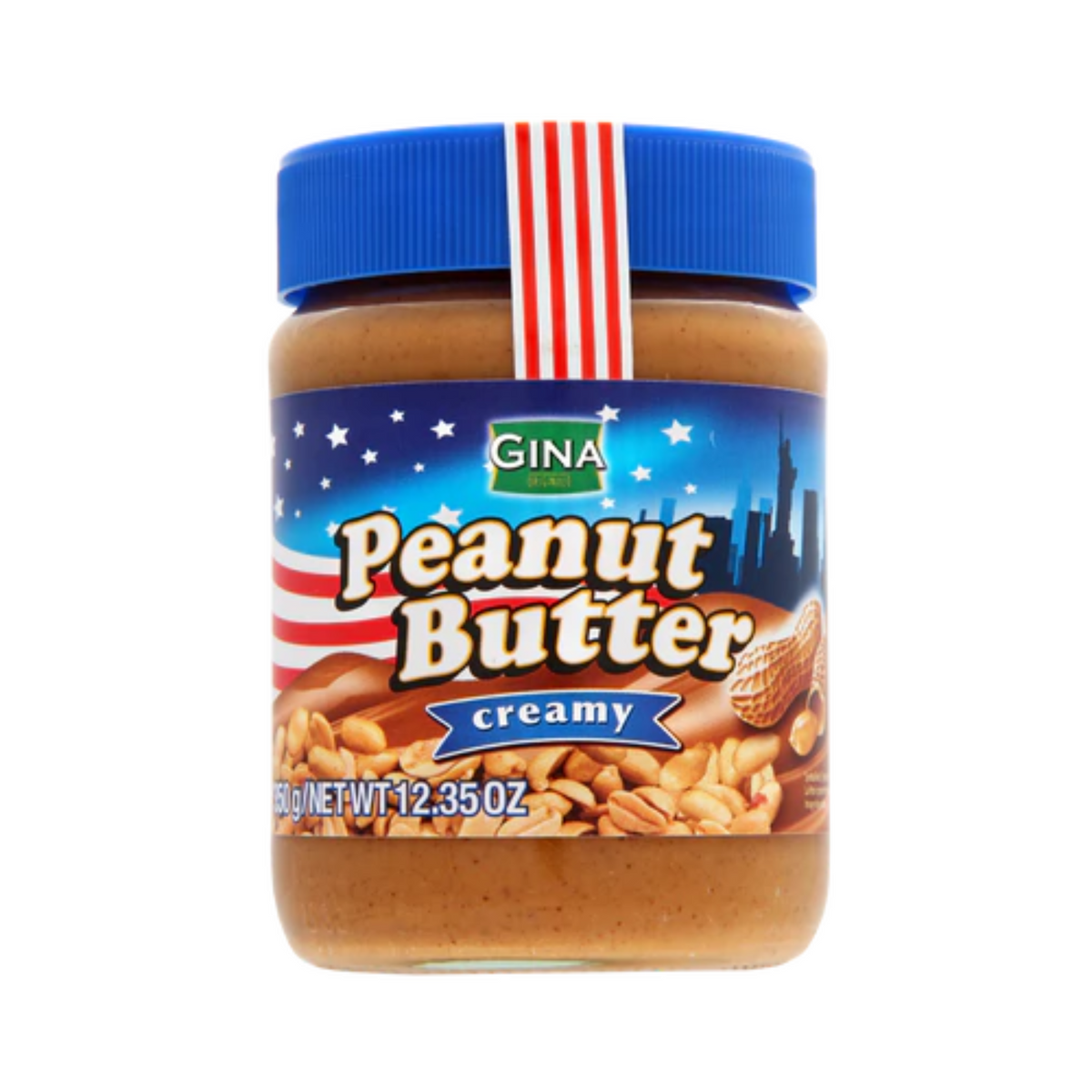 Gina Erdnussbutter creamy 350g