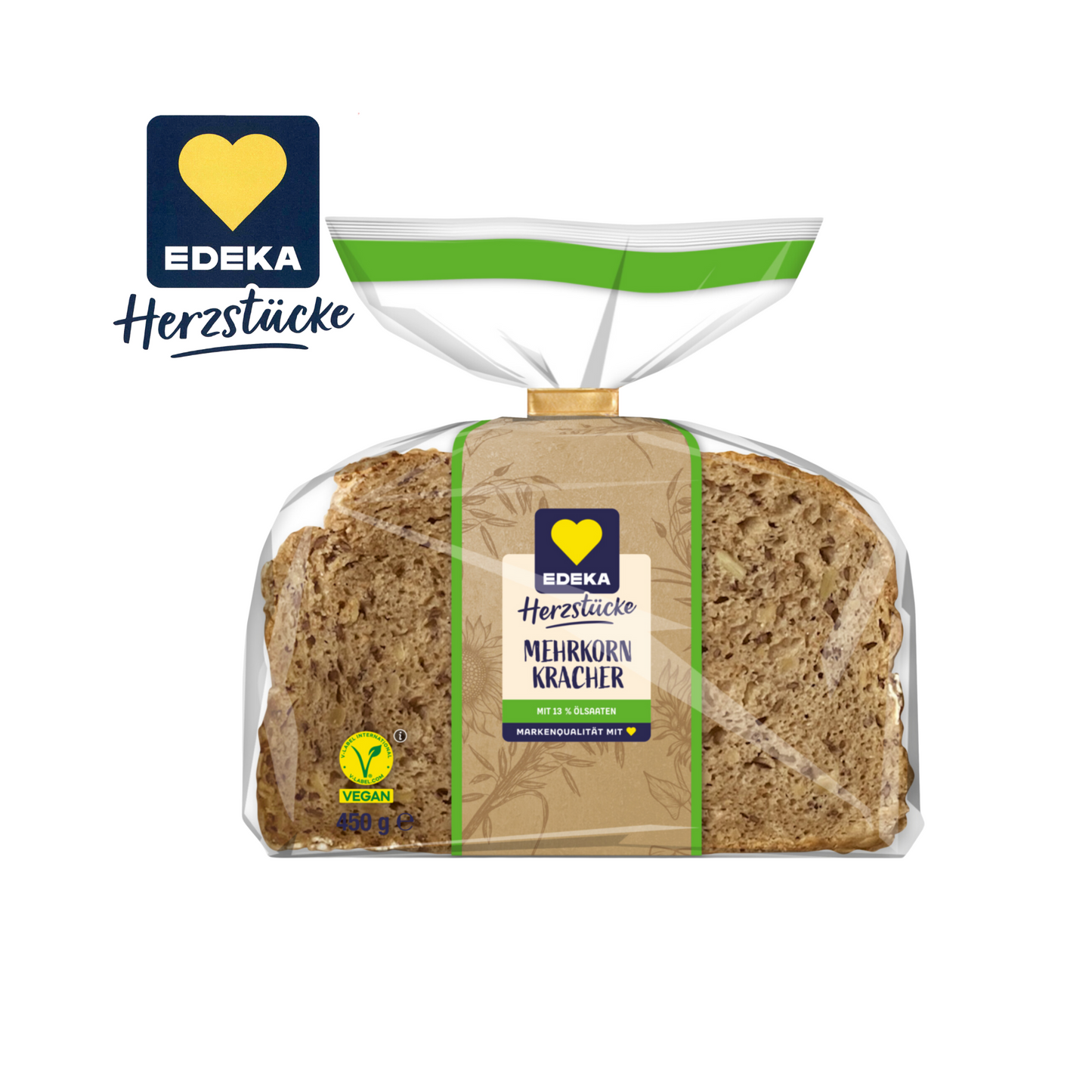 EDEKA Herzstücke Mehrkornkracher 450g