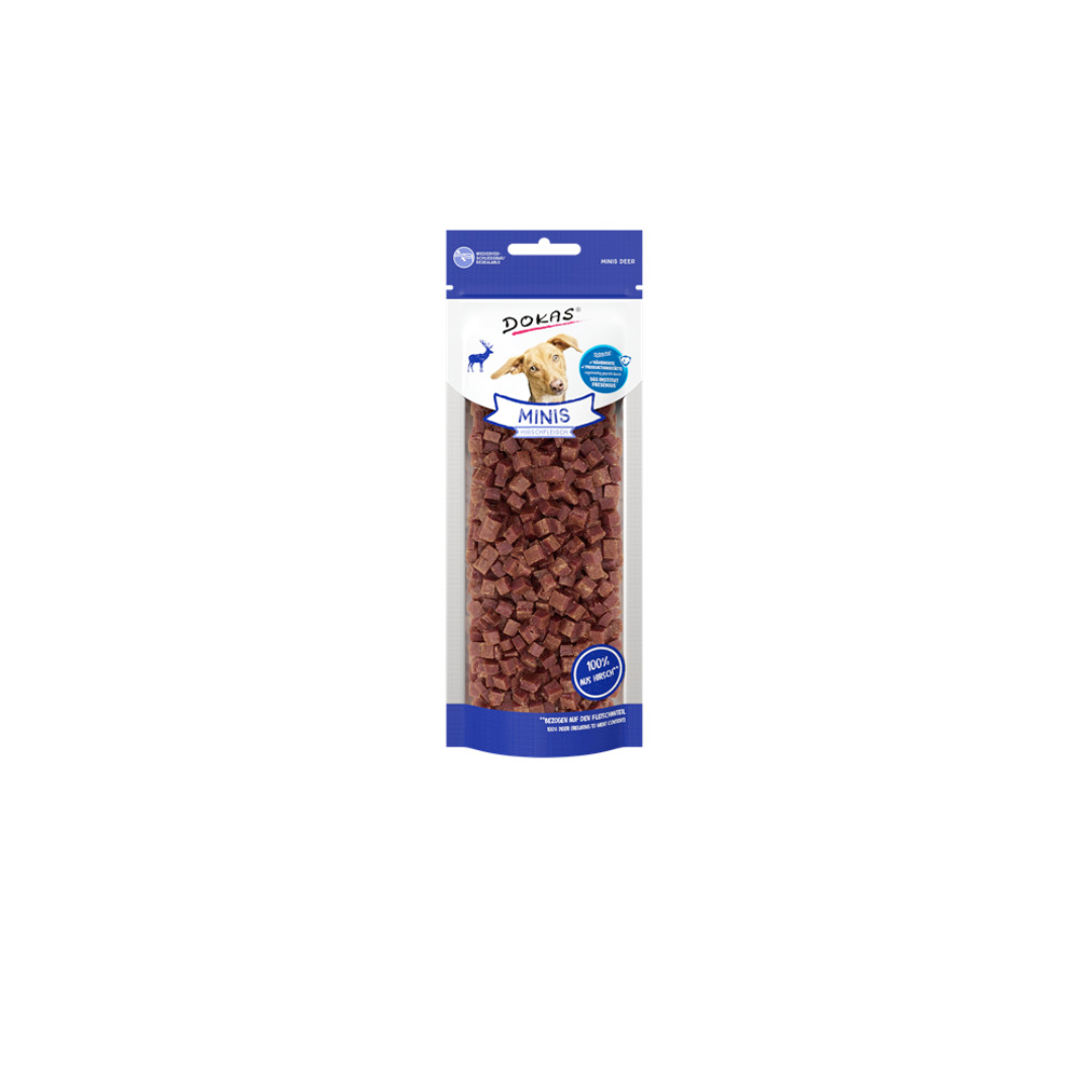 Dokas Minis Hirschfleisch 60g