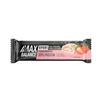 Max Balance Active Premium Proteinriegel White Chocolate Strawberry 45g
