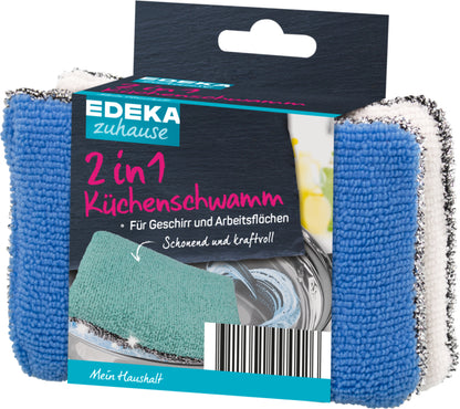 EDEKA zuhause 2in1 Küchenschwamm