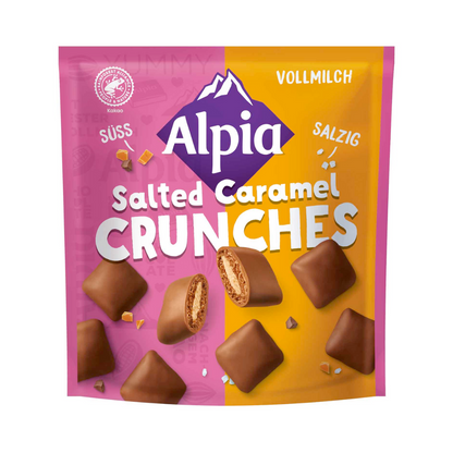 Alpia Salted Caramel Crunches 140g