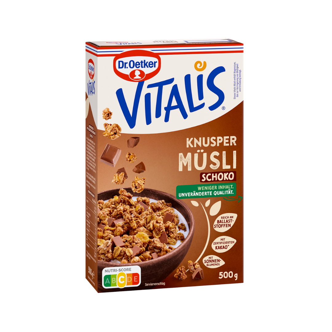 Dr.Oetker Vitalis Knuspermüsli Schoko 500g