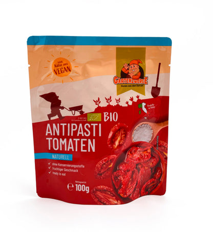 Bio Die Gartenzwerge Antipasti Tomaten Naturell 100g