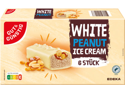 GUT&GÜNSTIG White Peanut Bar 6x50ml
