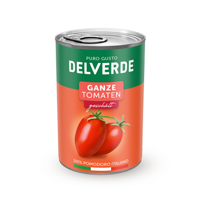 Delverde Geschälte Tomaten 400g