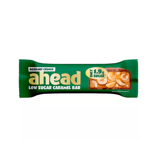 Ahead Hazelnut Crunch Caramel Bar 38g