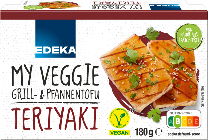 EDEKA Herzstücke vegan Teriyaki Tofu mariniert 180g