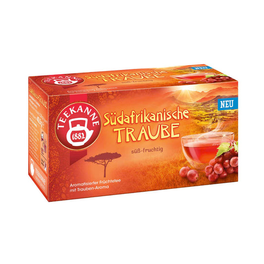 Teekanne Südafrikanische Traube 18ST 40,5g