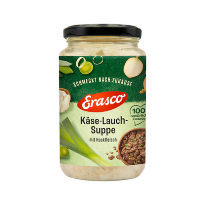 Erasco Käse-Lauch-Suppe mit Hackfleisch 350ml