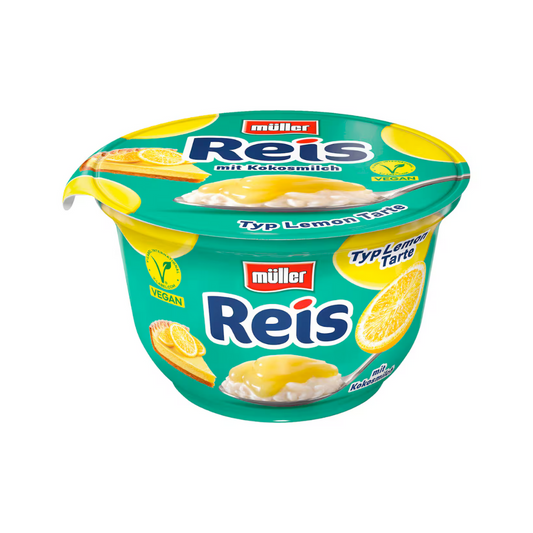 Müller Vegan Reis Typ Lemon Tarte 180g