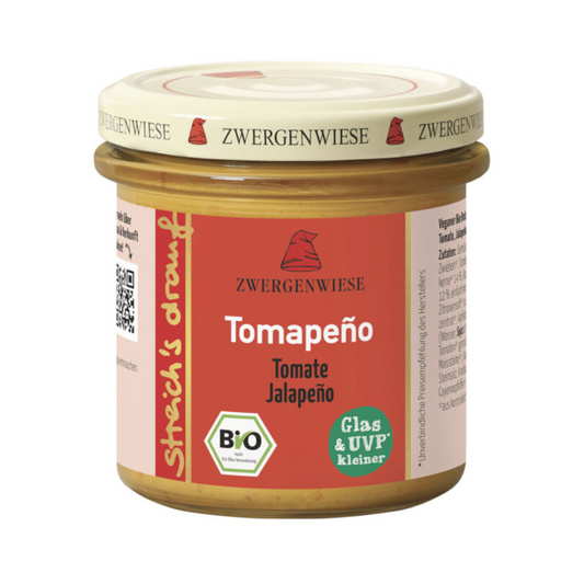 Bio Zwergenwiese Streichs Drauf Tomapeno 135g