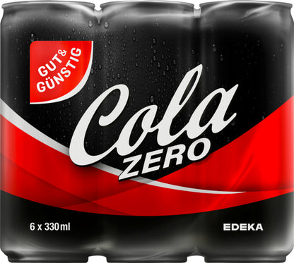 GUT&GÜNSTIG Cola Zero 0,33l DPG