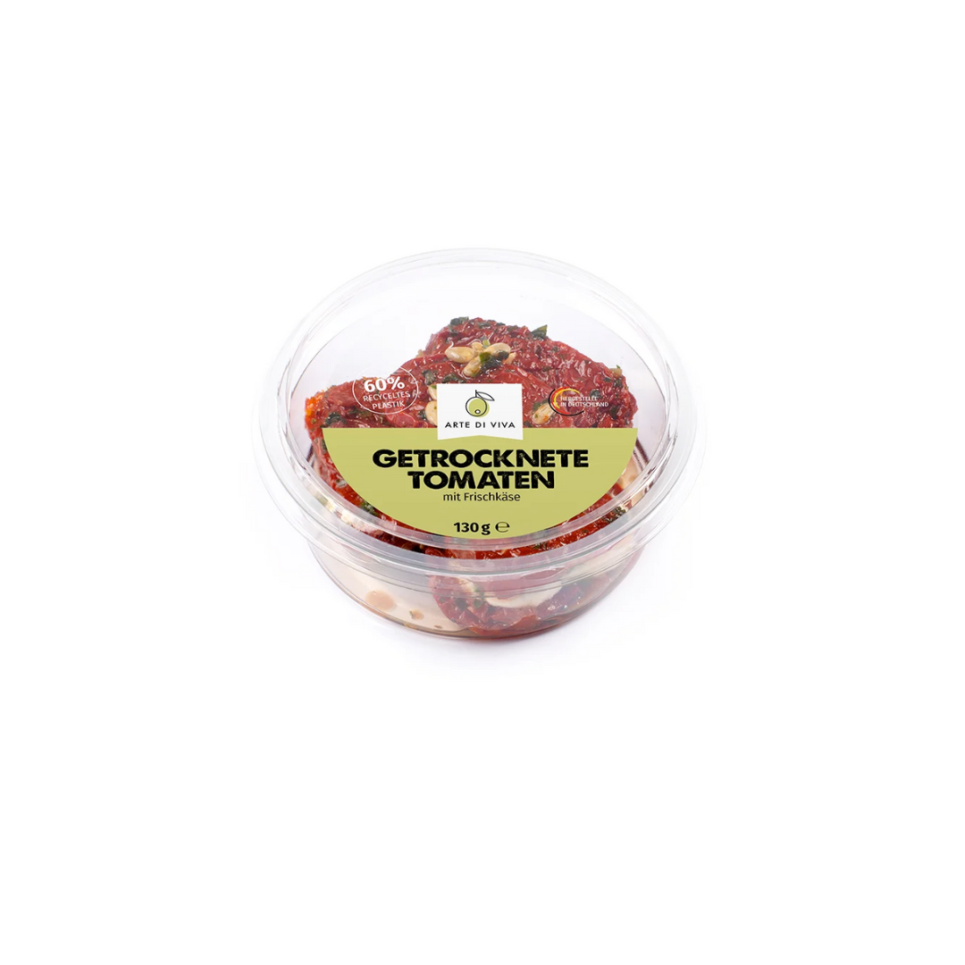 Arte di Viva Getrocknete Tomaten mit Frischkäse gefüllt 130g