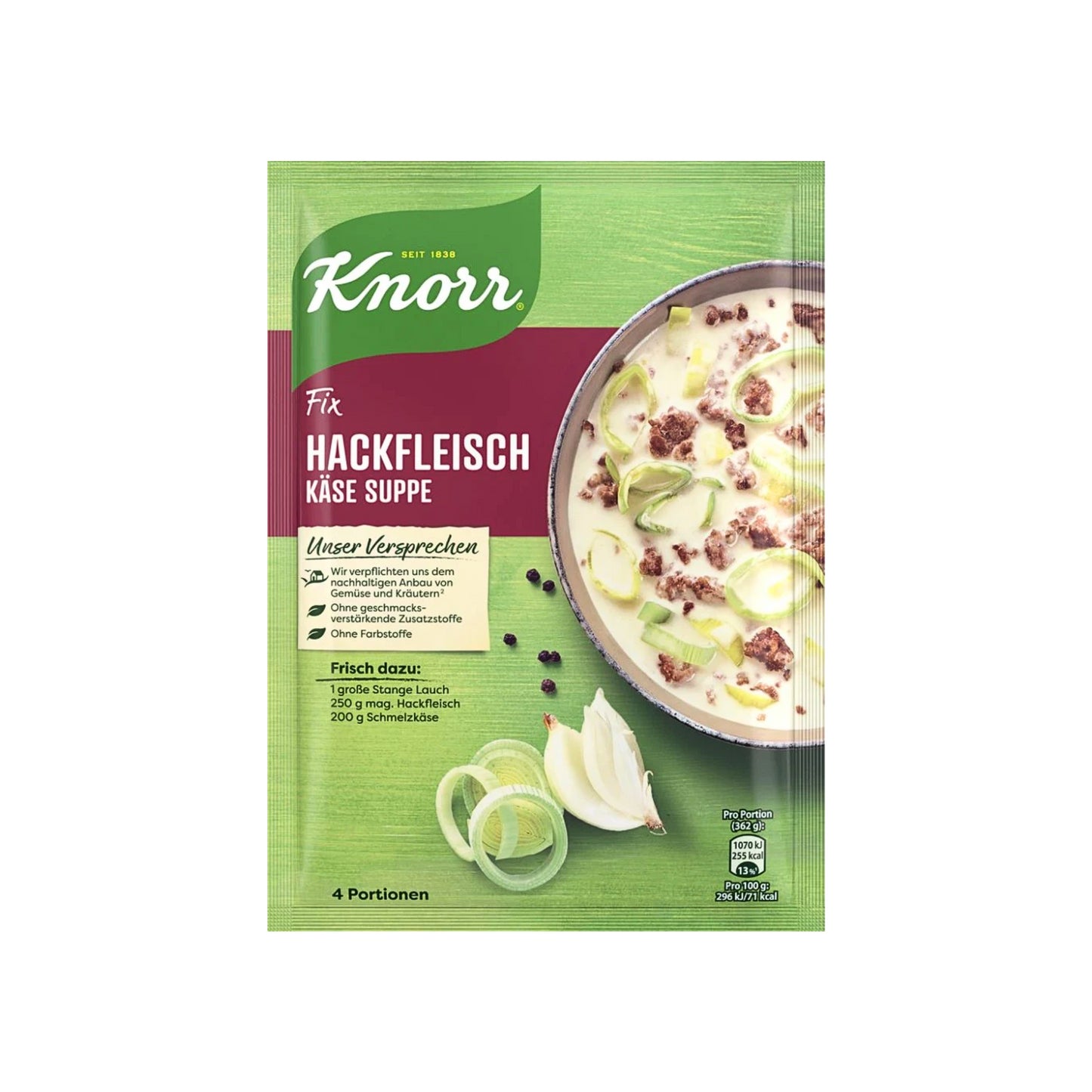 Knorr Fix Hackfleisch Käse-Suppe 58g