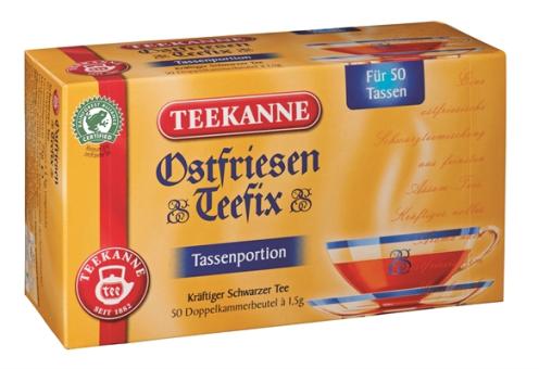 Teekanne Ostfriesen Teefix Rainforest Alliance 20ST 30g