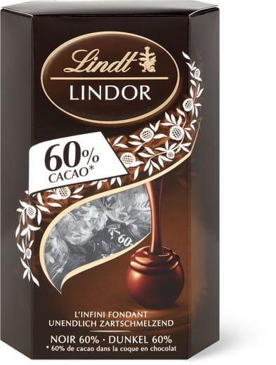 Lindt Lindor Kugeln Dark 136g