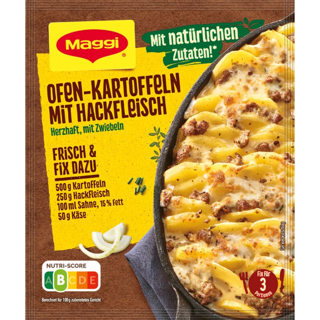 Maggi Fix Ofenkartoffel mit Hackfleisch 34g