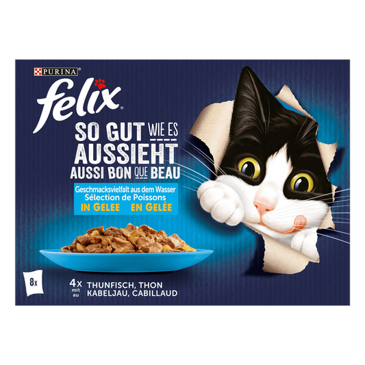 Felix so gut wie es aussieht Geschmacksvielfalt aus dem Wasser 12x85g