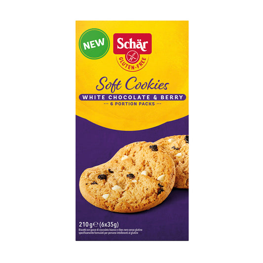 Schär Soft Cookie White Chocolate 210g