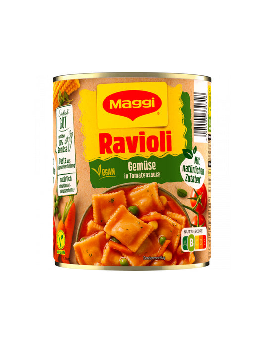 Maggi Gemüse Ravioli in Tomaten-Gemüsesauce 800g