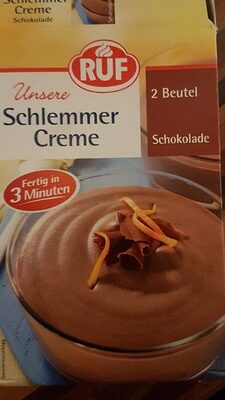 RUF Schlemmer Creme Schokolade für 600ml 2x74g