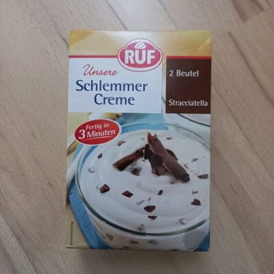 RUF Schlemmer Creme Stracciatella für 600ml 2x66g