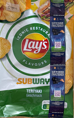 Lays Subway Teriyaki 150g