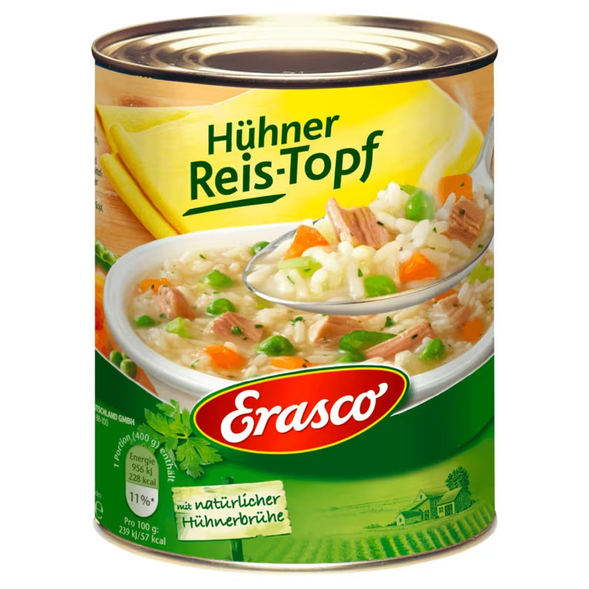 Erasco Hühner-Reistopf 800g