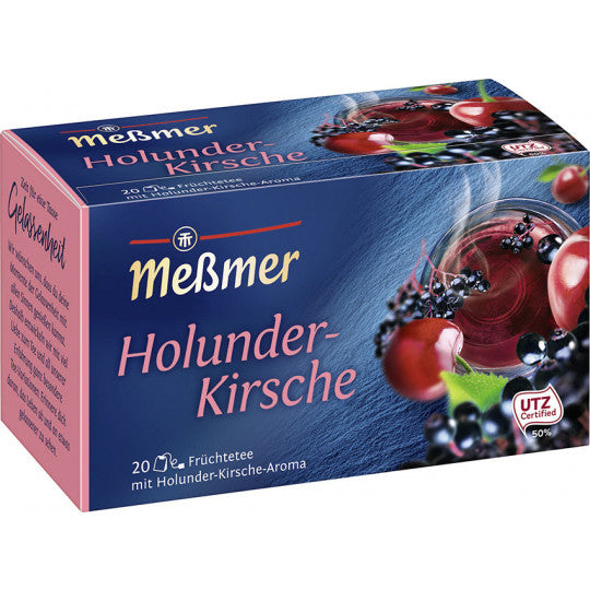 Meßmer Holunder-Kirsche Tee 20ST 55g