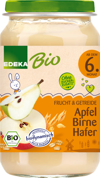 Demeter EDEKA Apfel-Birne Hafer 190g