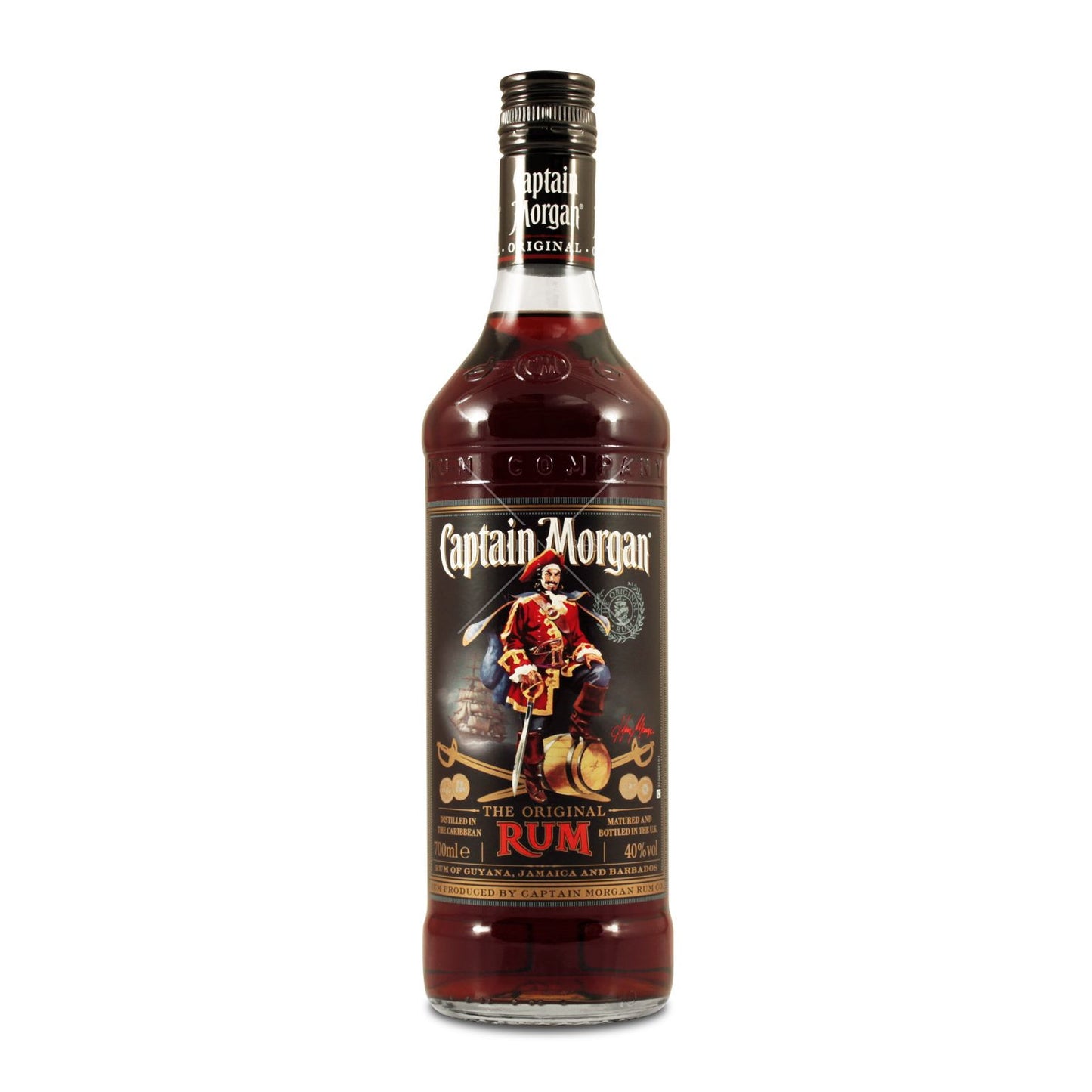 Captain Morgan Black Jamaica Rum 40% 0,7l