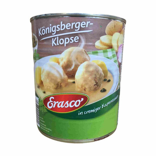 Erasco 6 Königsberger Klopse in cremiger Kapernsauce 800g