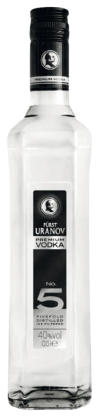 FÜRST URANOV Premium Vodka No.5 40% 0,5l