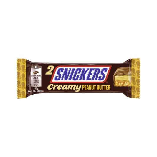 Snickers Duo Creamy Peanut Butter 2x18,25g