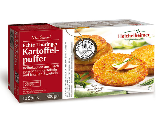 Heichelheimer Echte Thüringer Kartoffelpuffer 10ST 600g