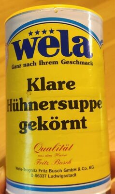 Wela Klare Hühnersuppe gekörnt für 13l