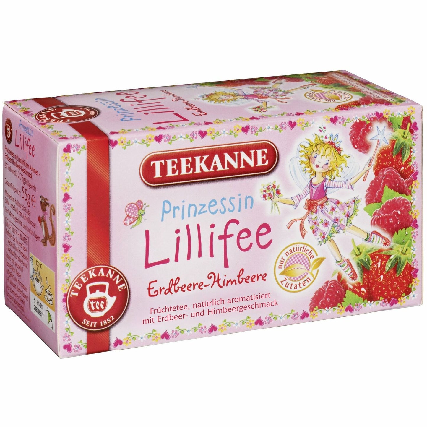 Teekanne Prinzessin Lillifee 20ST 55g