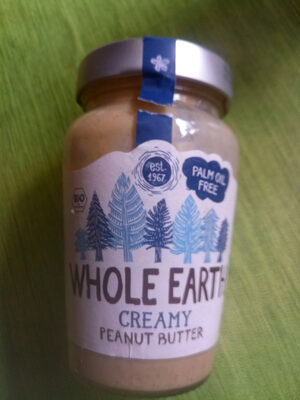 Bio Whole Earth Peanut Butter creamy 340g