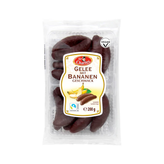 Sir Charles Gelee Bananen schokoliert 200g